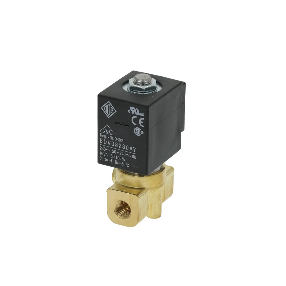 220V 50/60Hz 8W 1/8" F x 1/8" F Two-way ODE Solenoid