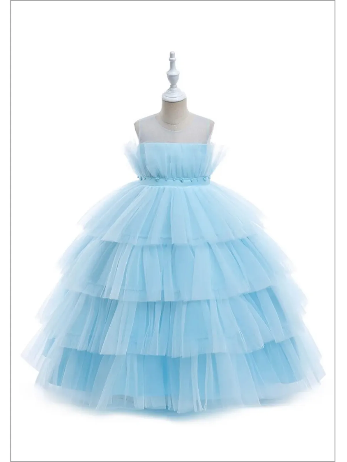 A Twirl Of Elegance Tulle Special Occasion Gown