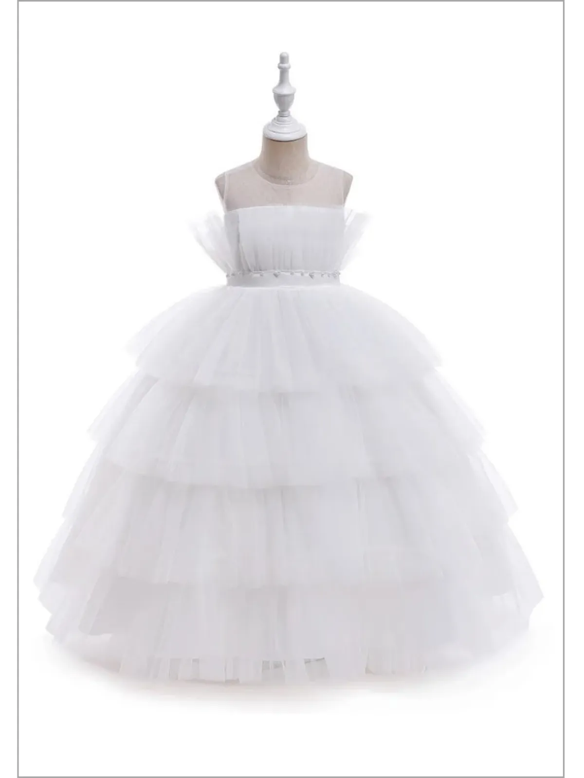 A Twirl Of Elegance Tulle Special Occasion Gown