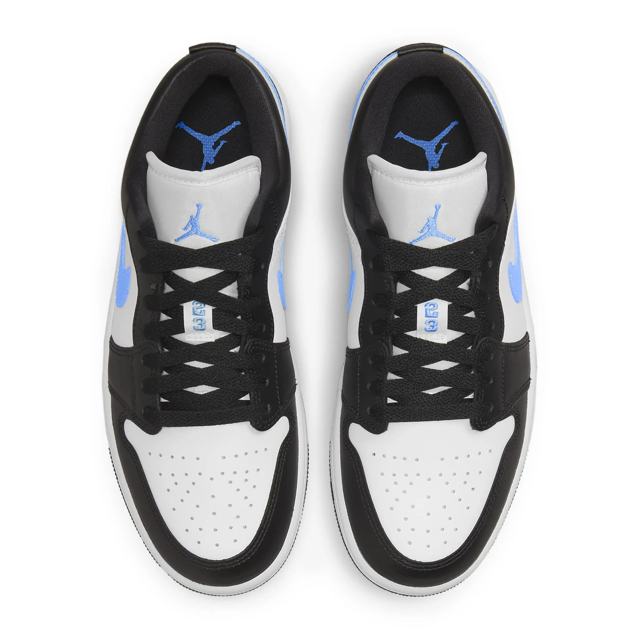 Air Jordan 1 Low Black University Blue White (W)