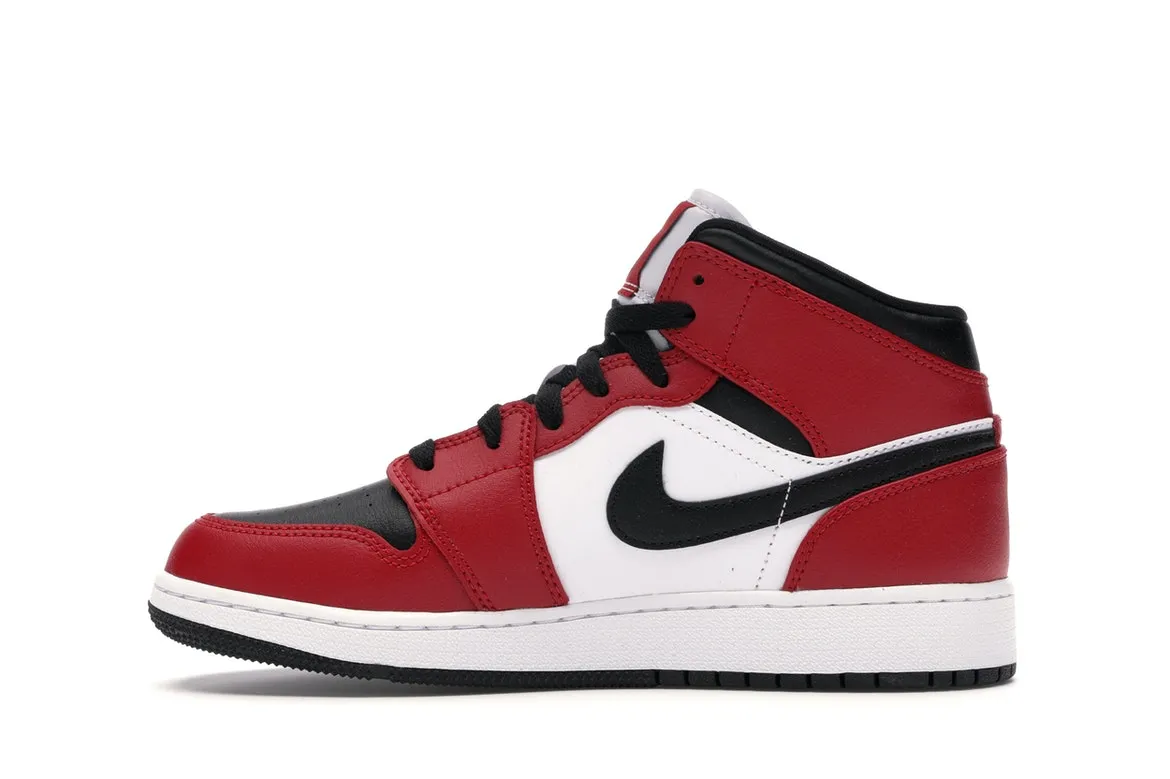 Air Jordan 1 Mid Chicago Black Toe (GS)