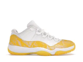 Air Jordan Retro 11 Low Yellow Snakeskin (Women's)