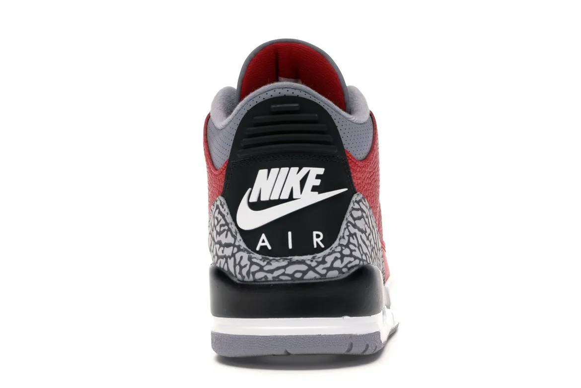 Air Jordan Retro 3 Fire Chicago Red Cement "Nike Chi Pack"