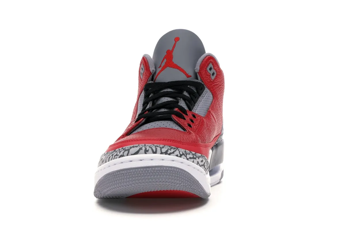 Air Jordan Retro 3 Fire Chicago Red Cement "Nike Chi Pack"