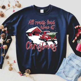 All Roads Christmas Bridge Sweatshirt