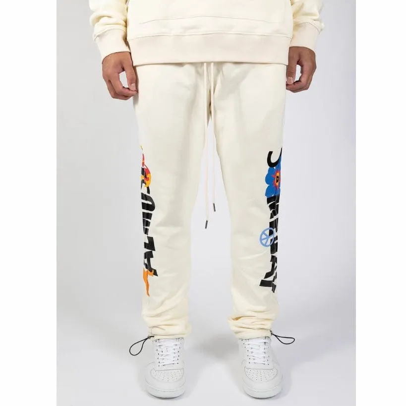 Almost Someday Foundation Jogger (Cream) ASC3-29