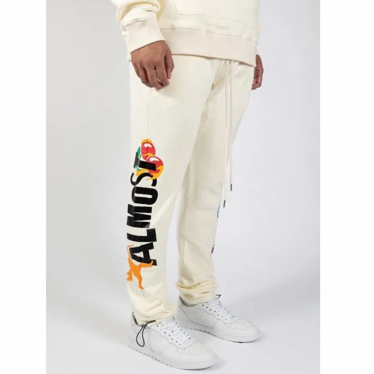 Almost Someday Foundation Jogger (Cream) ASC3-29