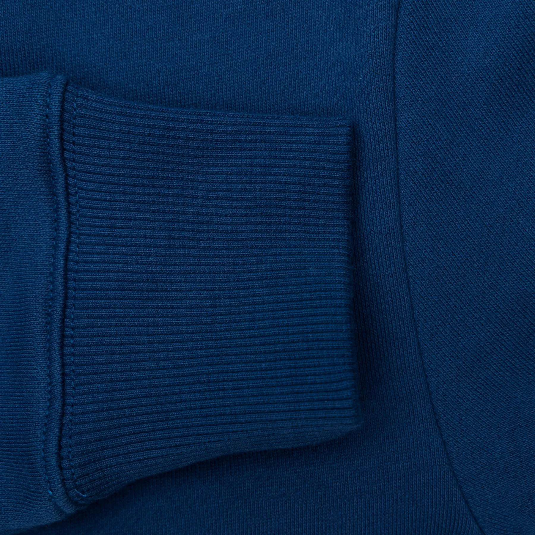 Alpha Cotton Fleece Hoodie Estate Blue - AW23