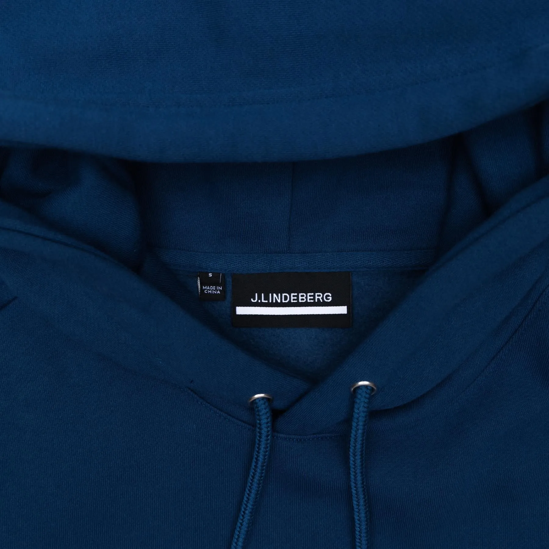 Alpha Cotton Fleece Hoodie Estate Blue - AW23