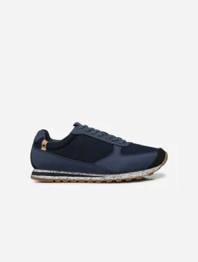 Alta Vibram Men's Organic Cotton Canvas Sneakers | Navy