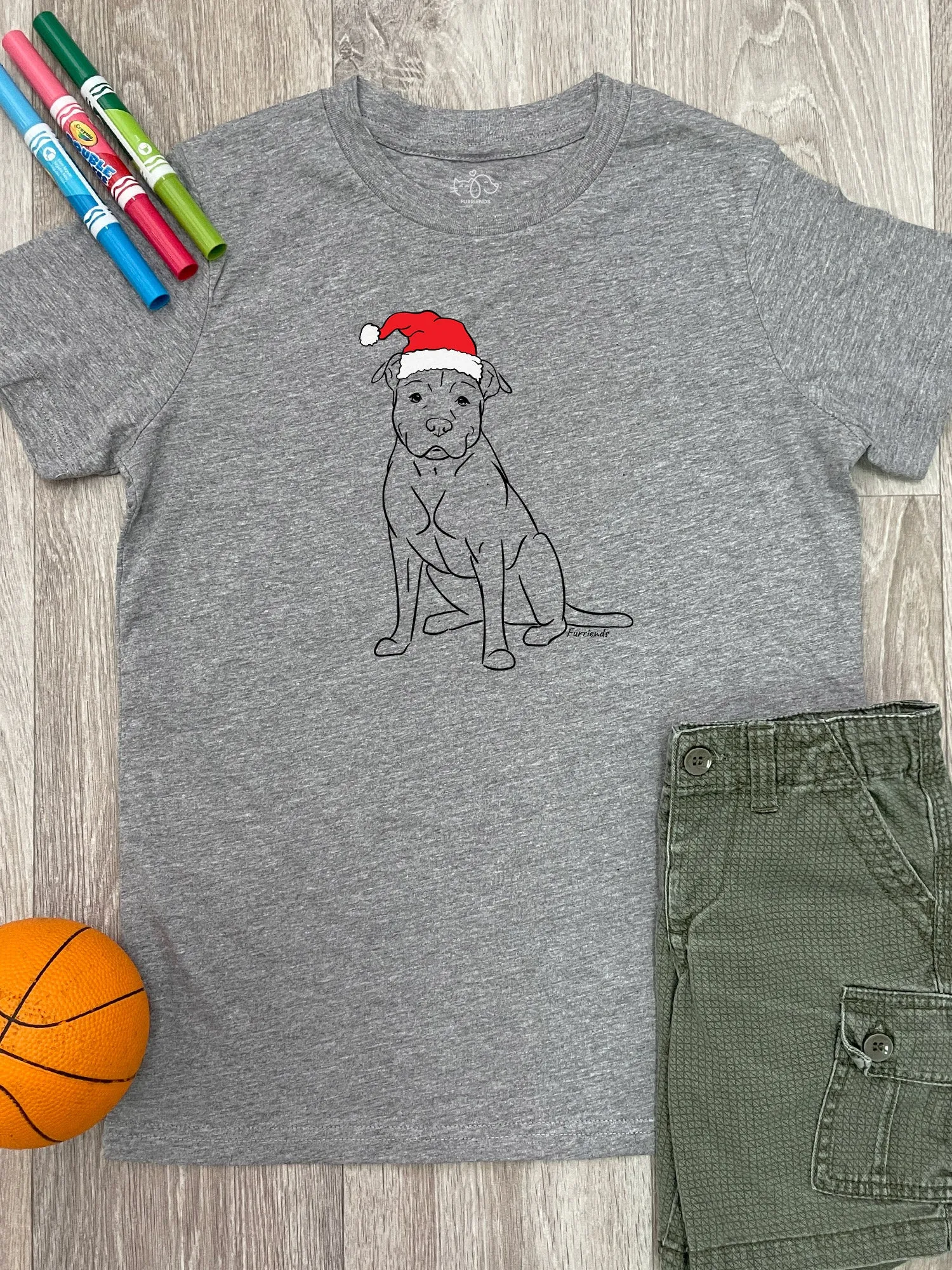 American Staffordshire Terrier Christmas Edition Youth Tee