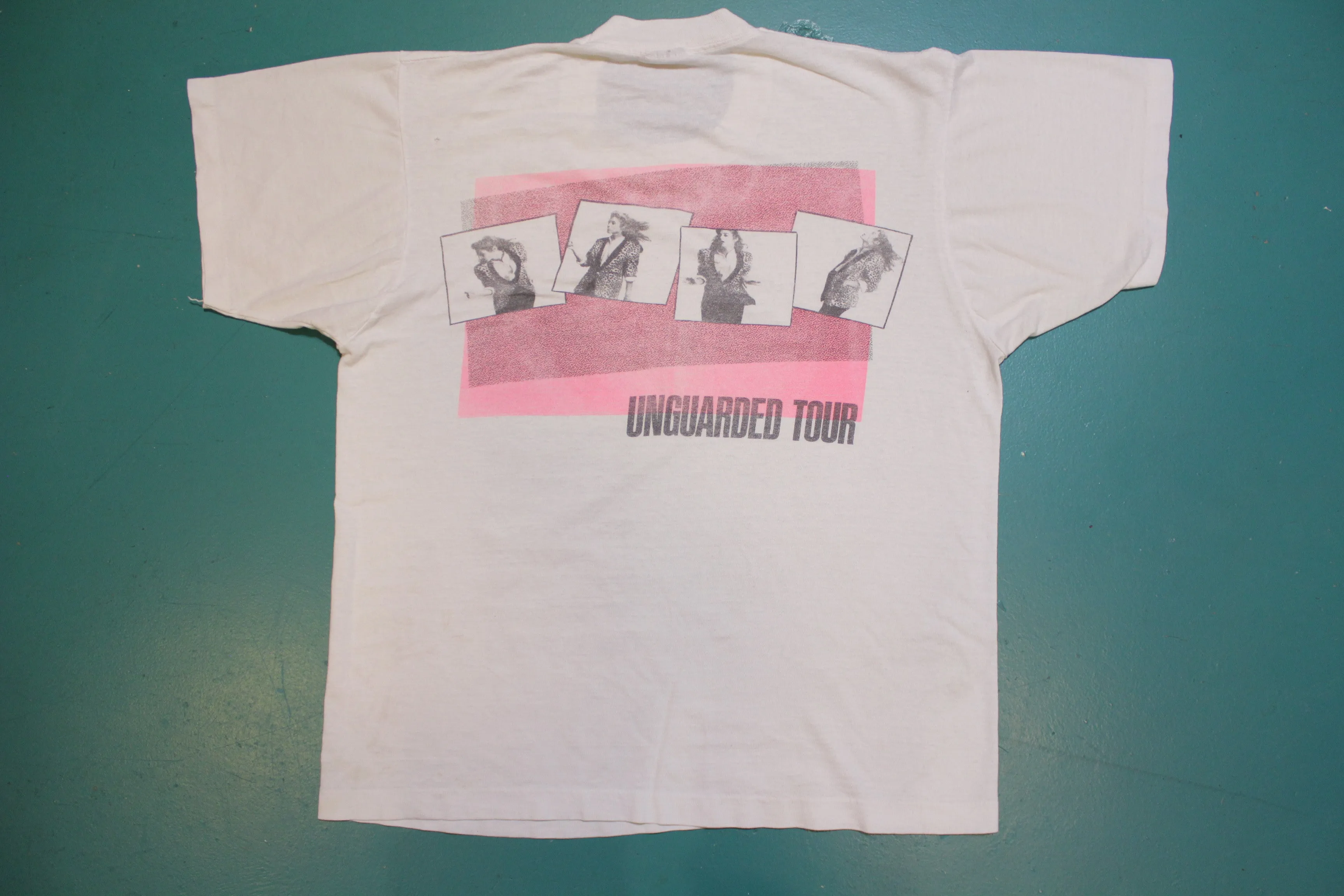 Amy Grant Screen Stars 80's 1985 Unguarded Tour T-shirt Single Stitch