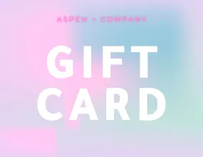 Aspen   Company Gift Card