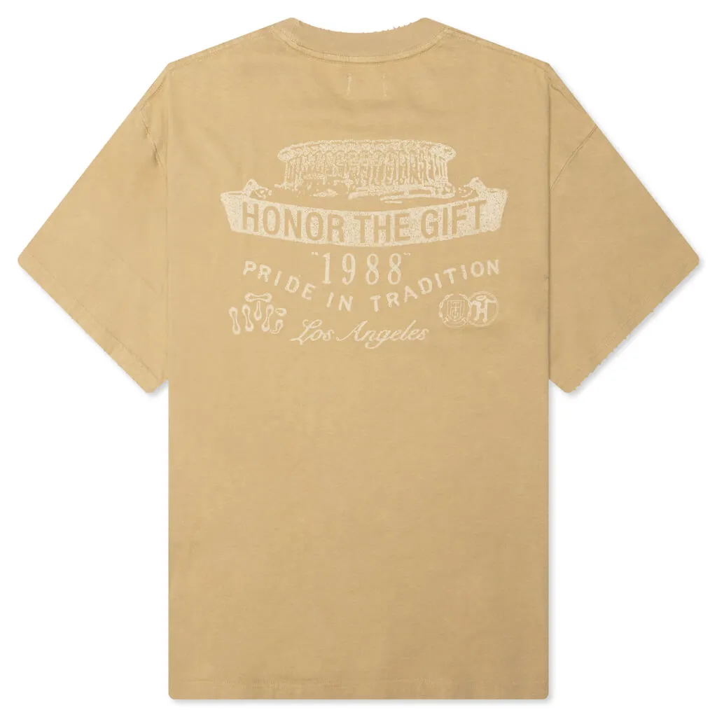 B-Summer HTG Forum S/S Tee - Tan