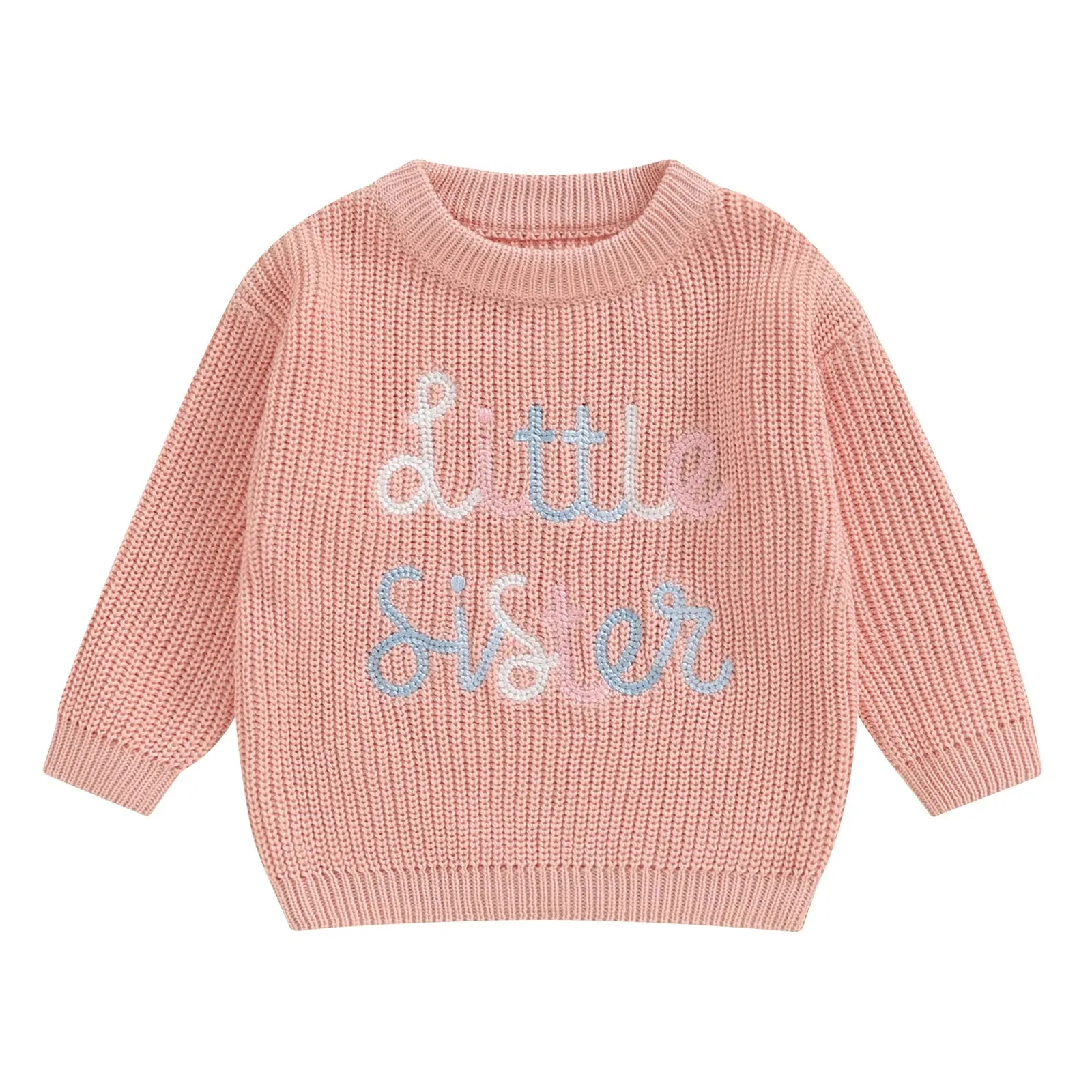 Baby Girls Deluxe Sweater - LITTLE SISTER