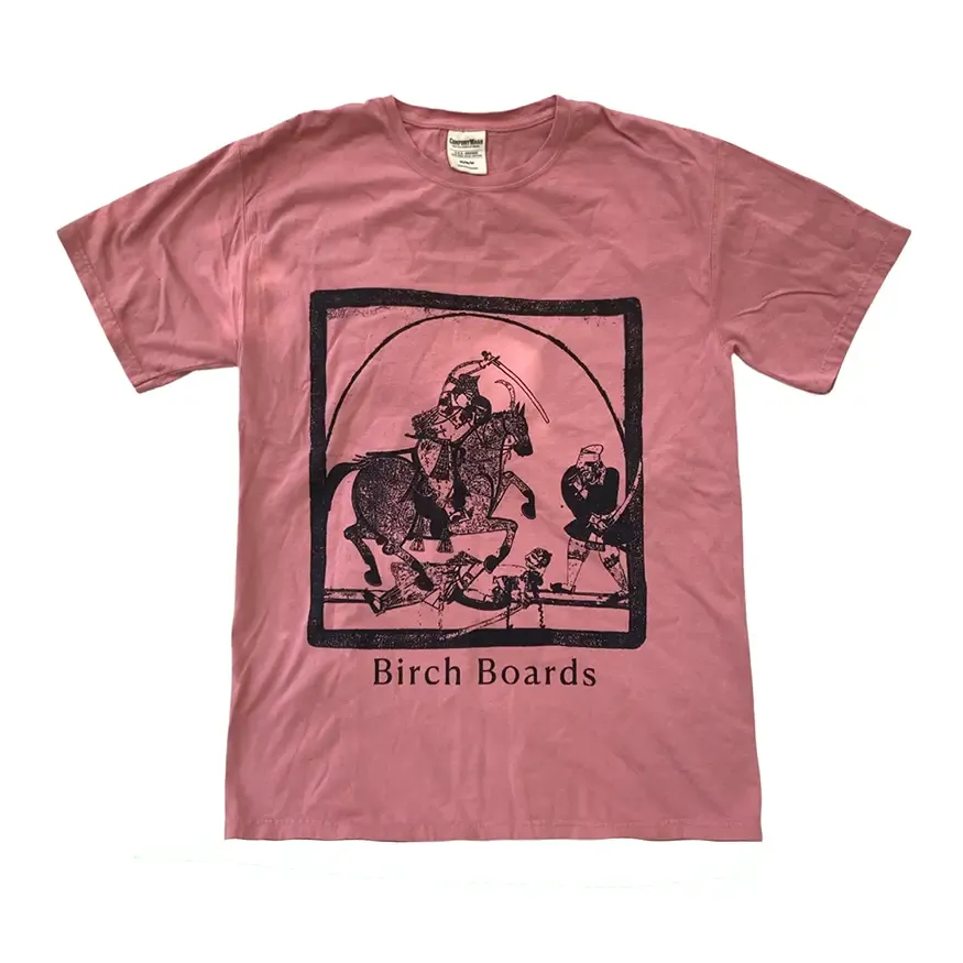 Birch Skateboards Avenger Tee Shirt - Coral