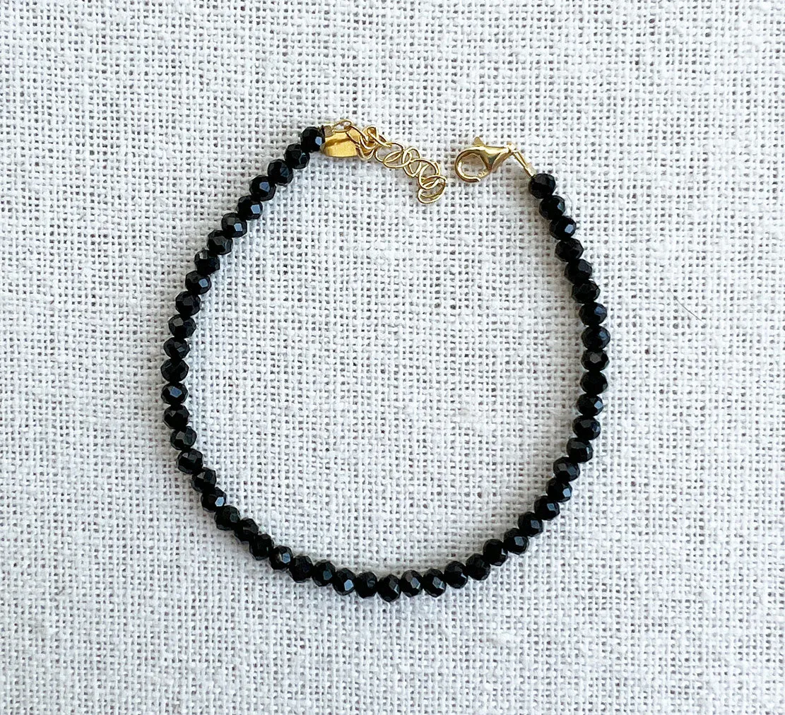 Black Crystal Bracelet