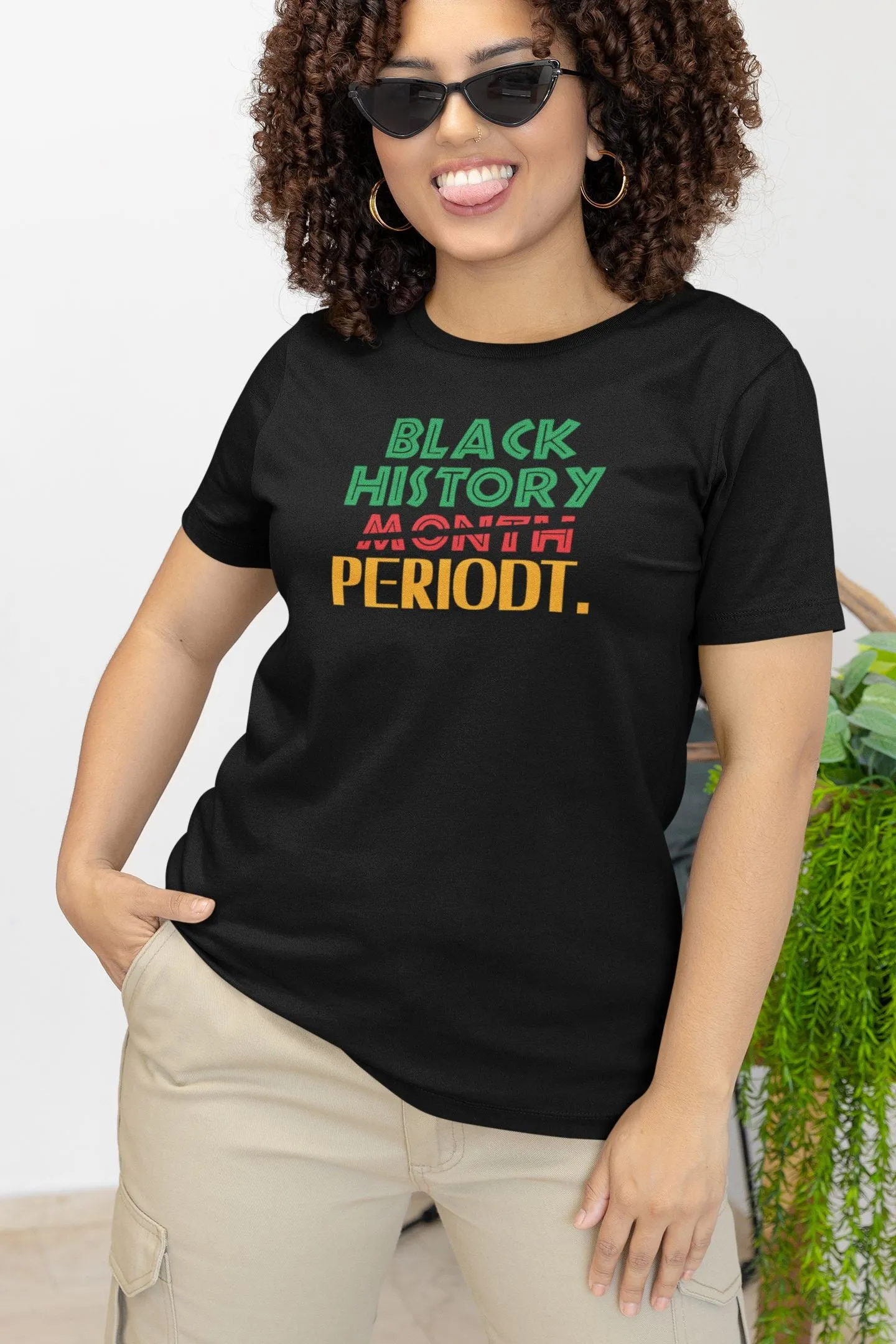 Black History Month Periodt. T-shirt