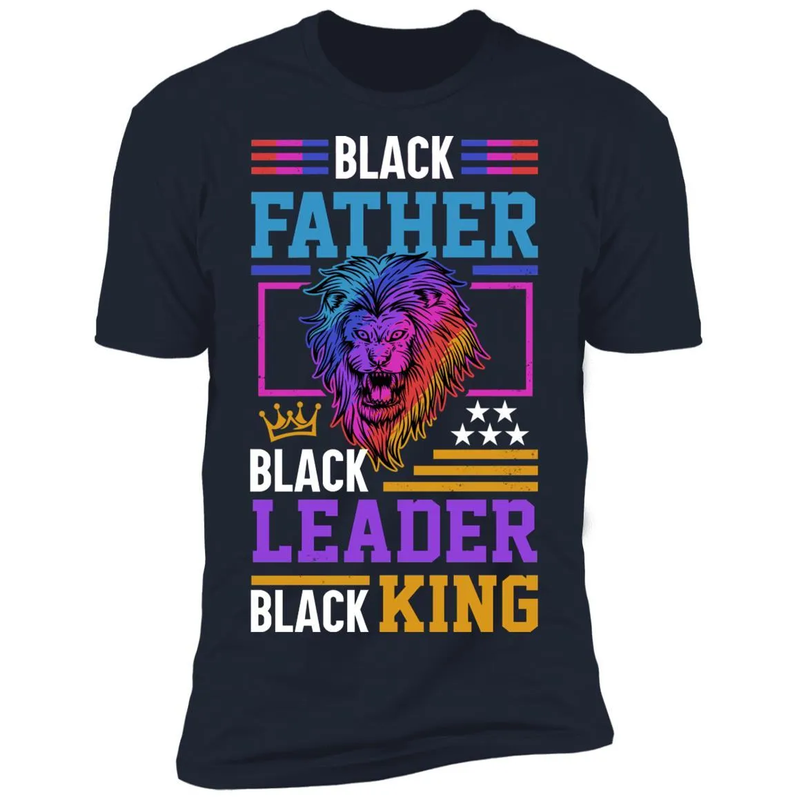 Black Leader Black King T-Shirt