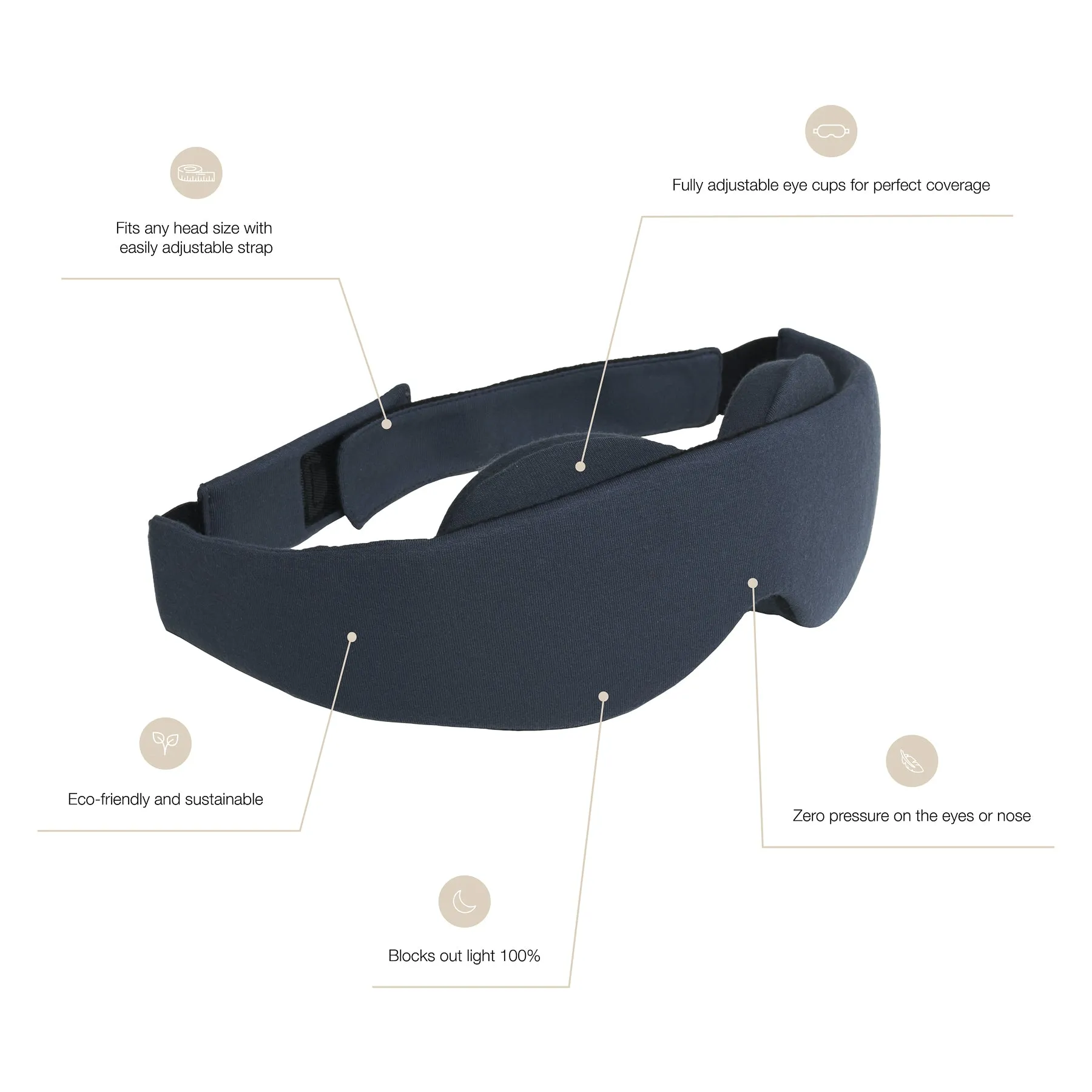 Black-out sleep mask — NATTWELL