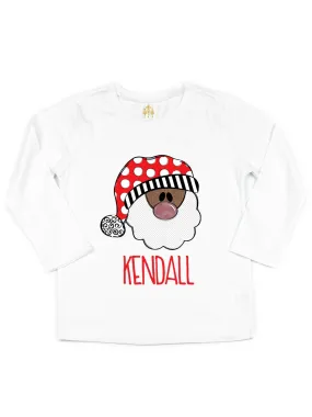 Black Santa Kids Shirt