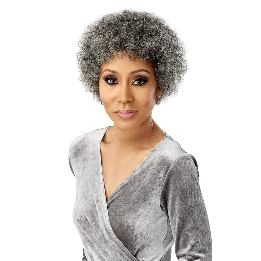 BLISS | Empire Salt & Pepper Human Hair Wig