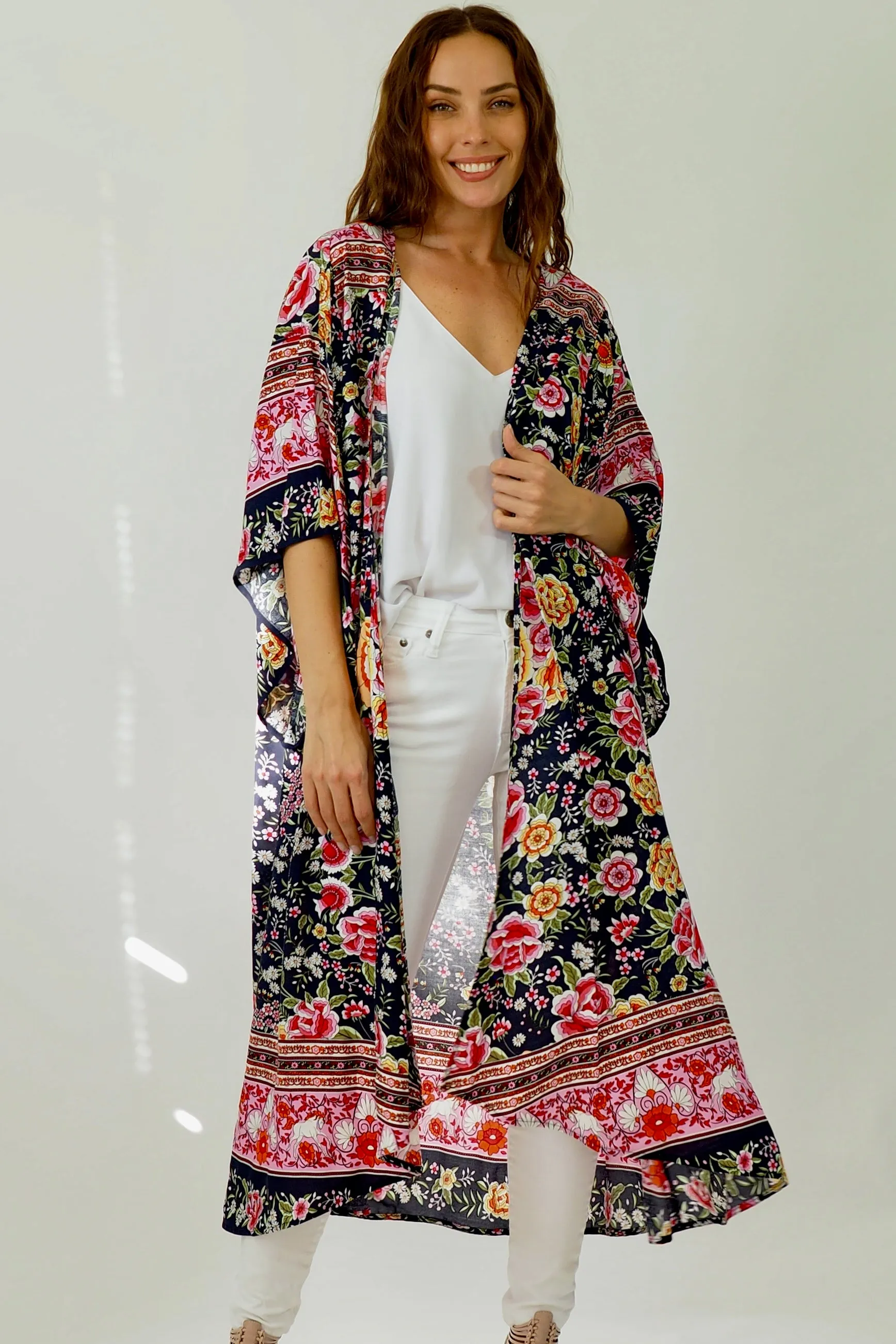 Blossom Kimono - Multicolour