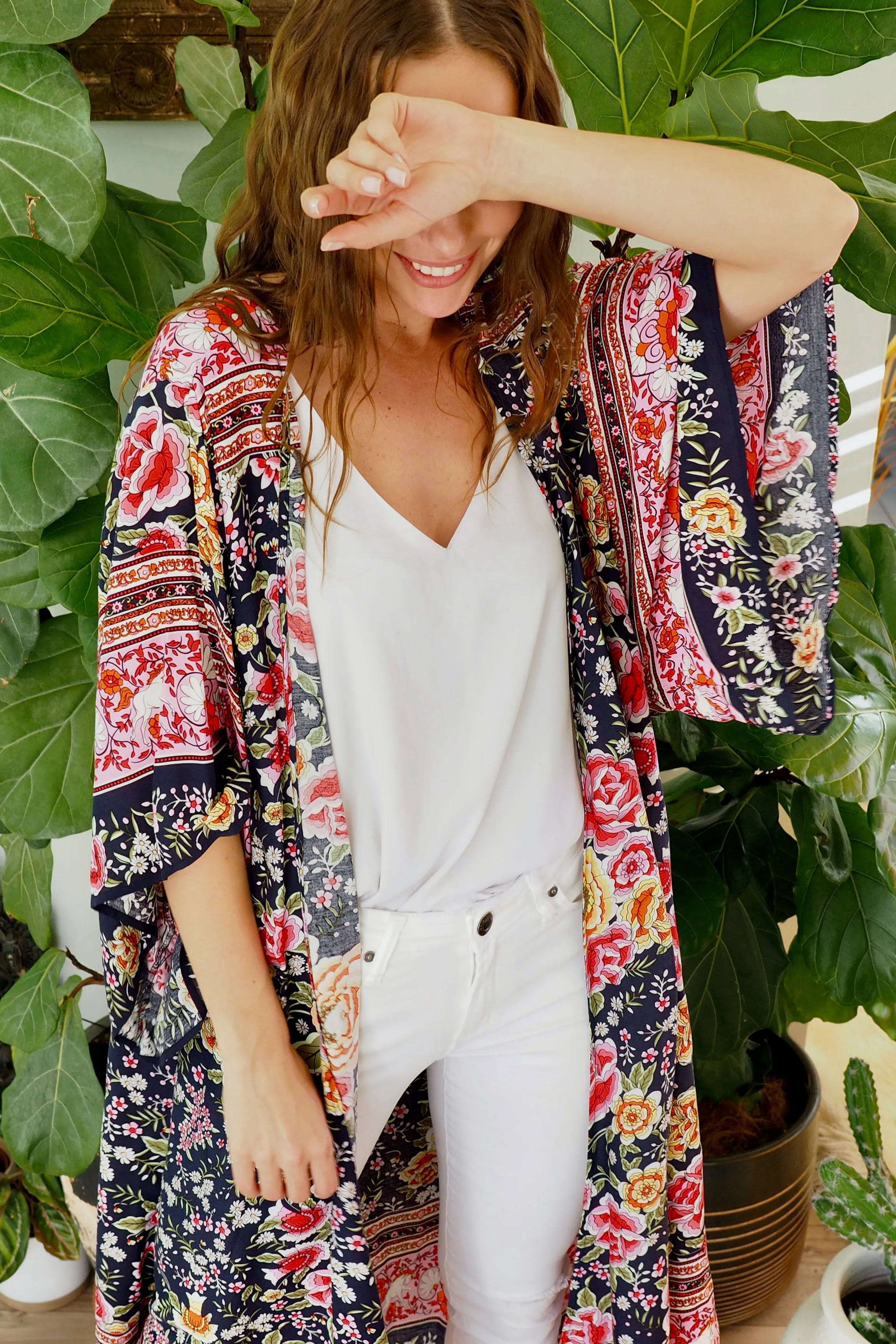 Blossom Kimono - Multicolour