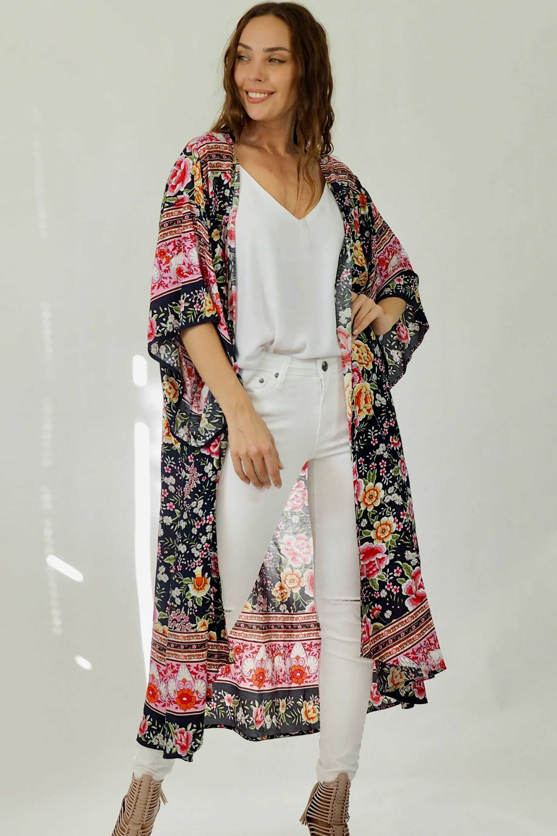 Blossom Kimono - Multicolour