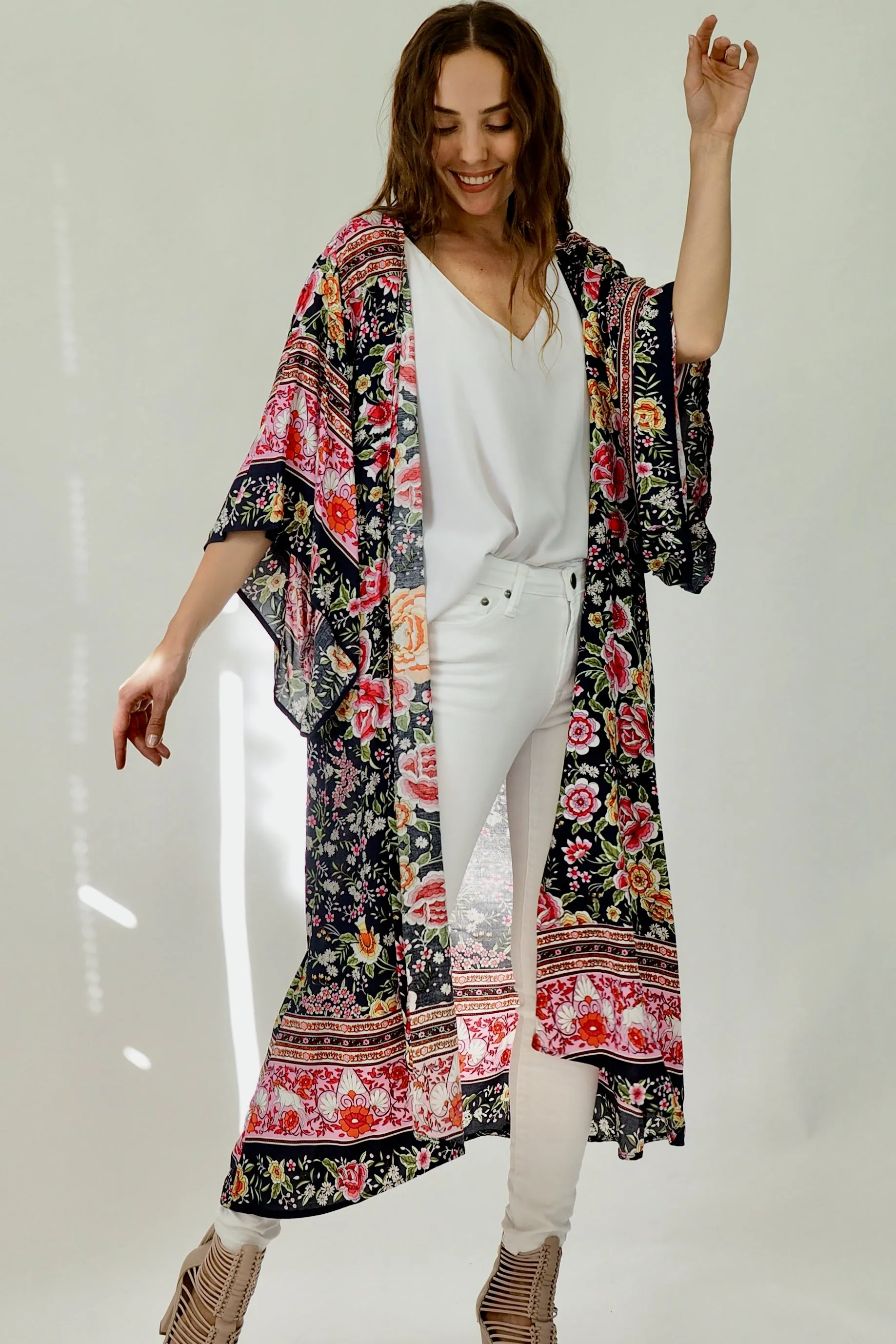 Blossom Kimono - Multicolour