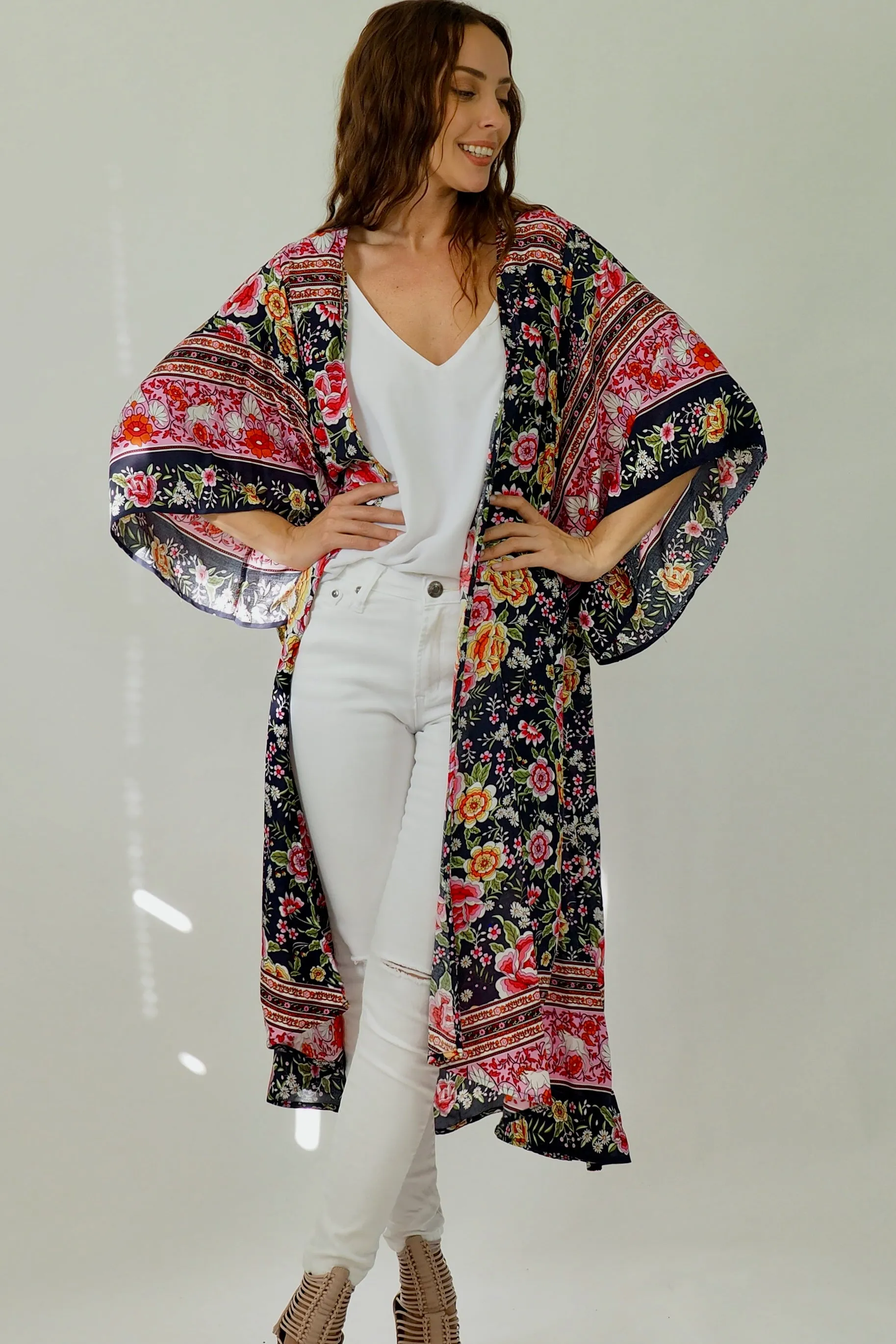 Blossom Kimono - Multicolour