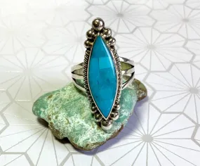 Bluest Day Turquoise Inlay Ring