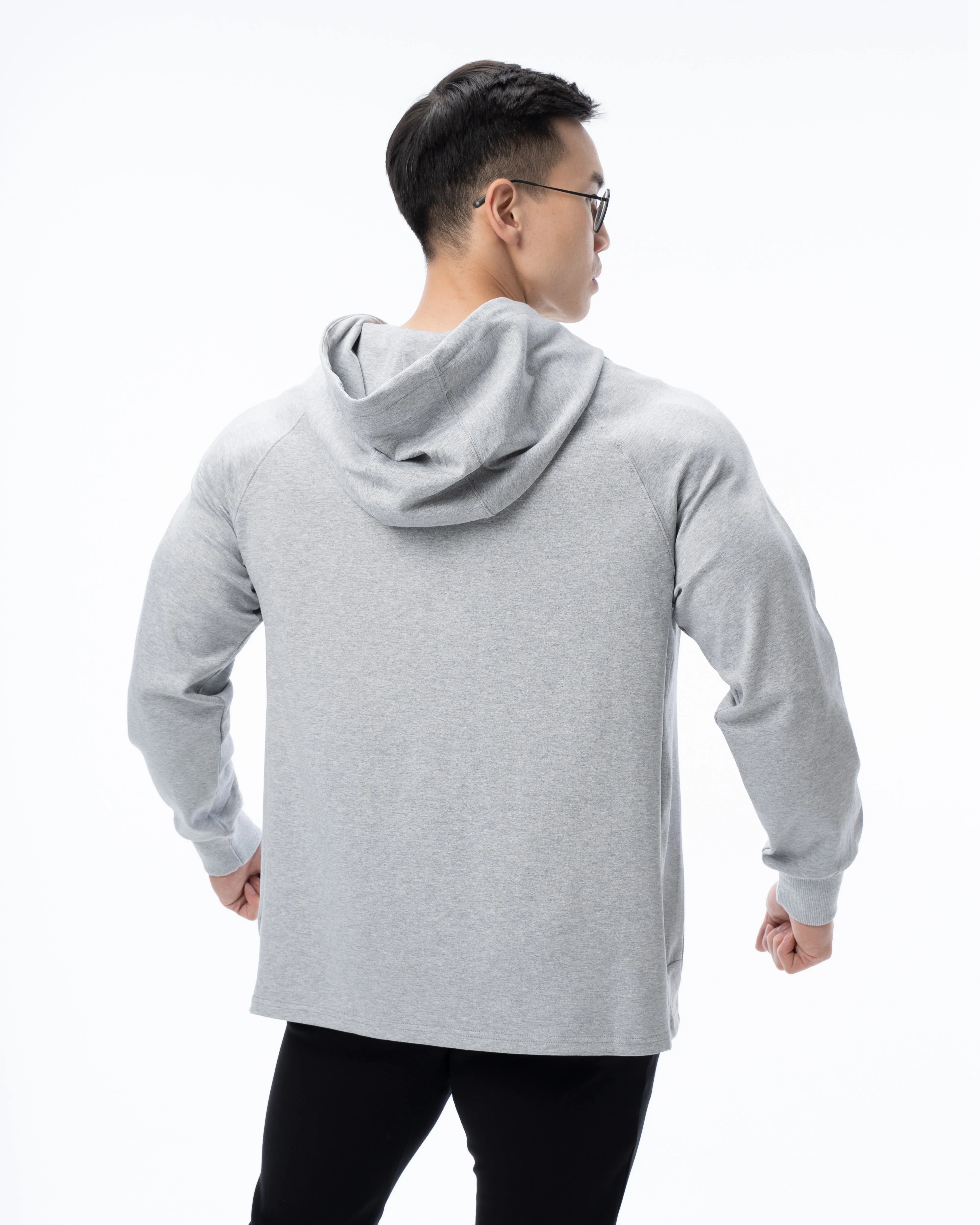 Box Logo Raglan Hoodie