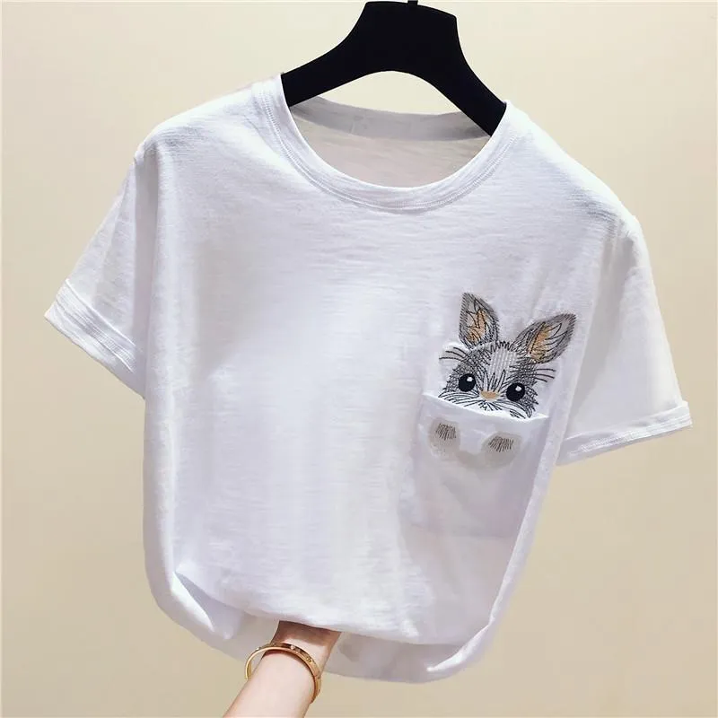 Bunny Pocket T-Shirt SD00949