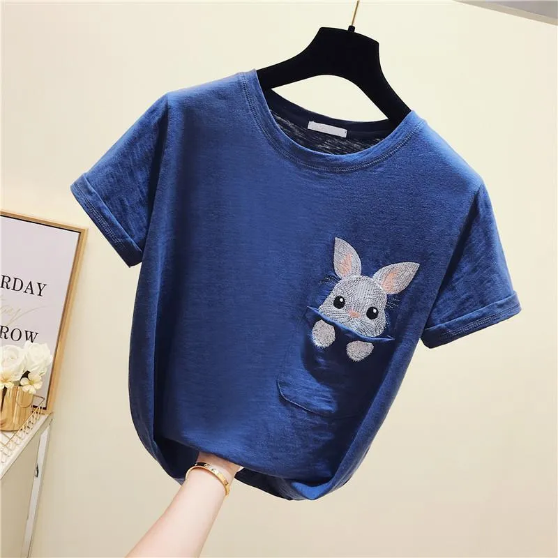 Bunny Pocket T-Shirt SD00949