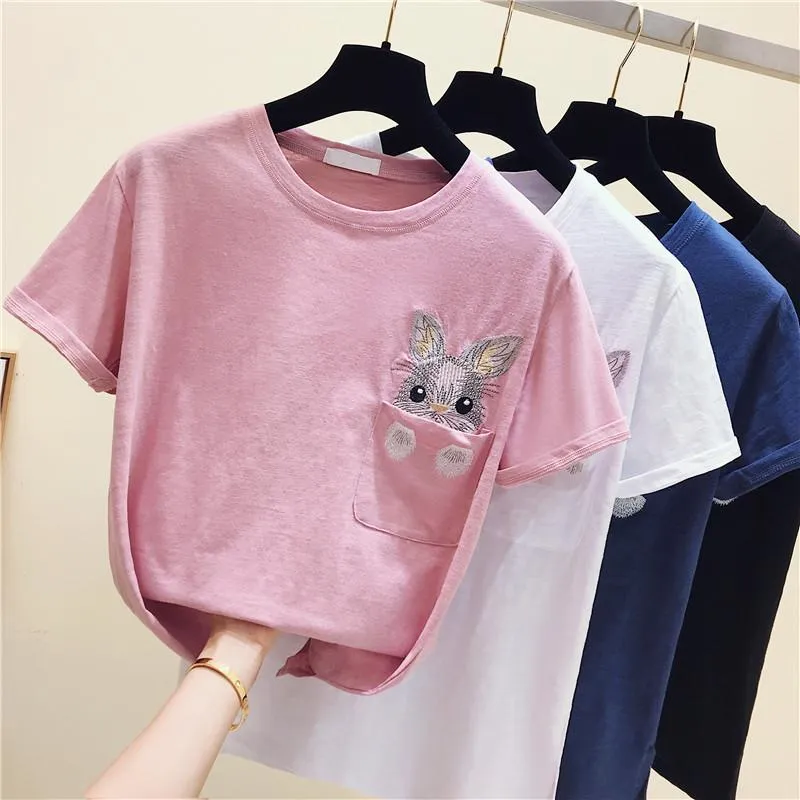 Bunny Pocket T-Shirt SD00949