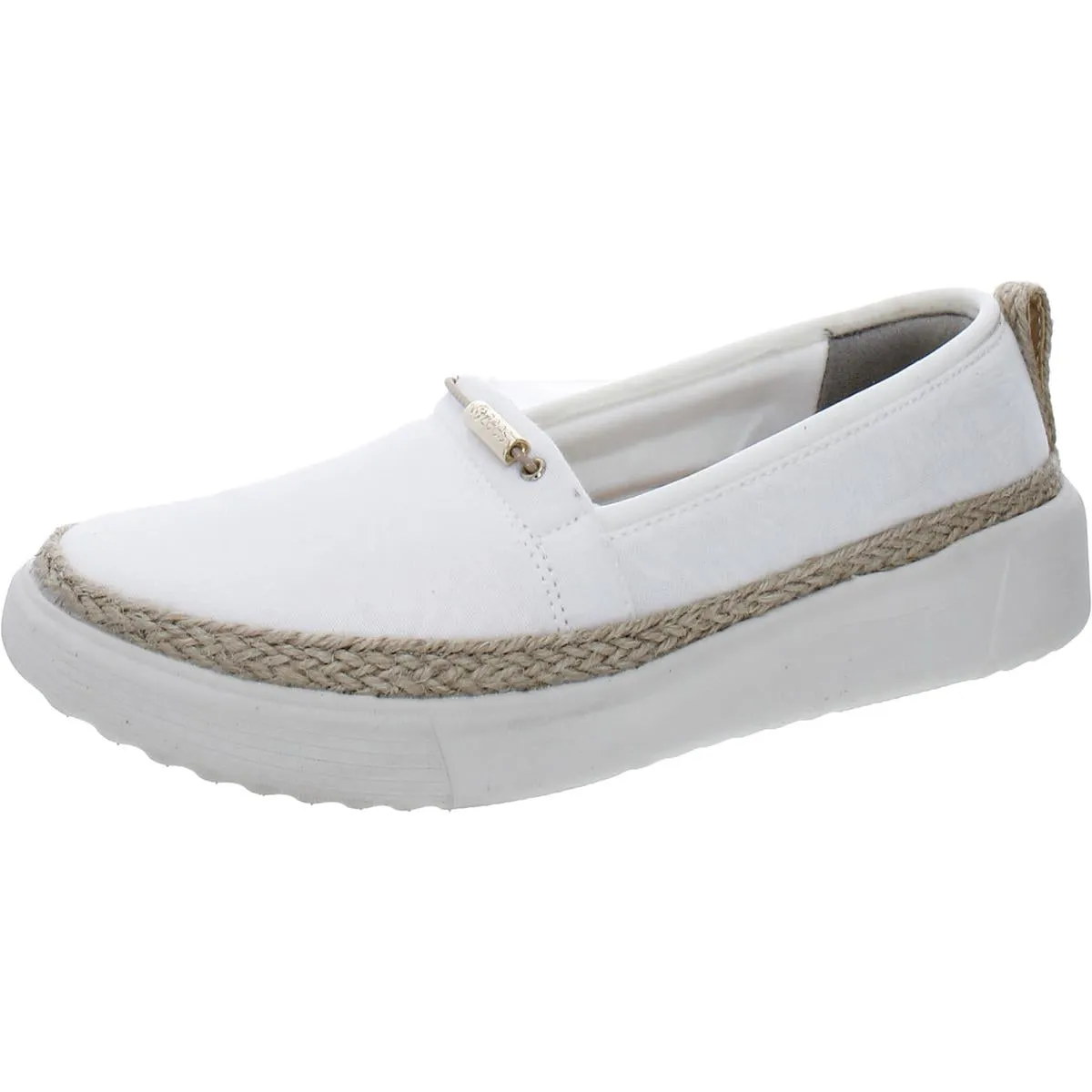 Bzees Womens Maui Padded Insole Slip On Casual and Fashion Sneakers