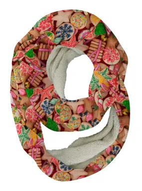 Christmas Cookies Infinity Scarf