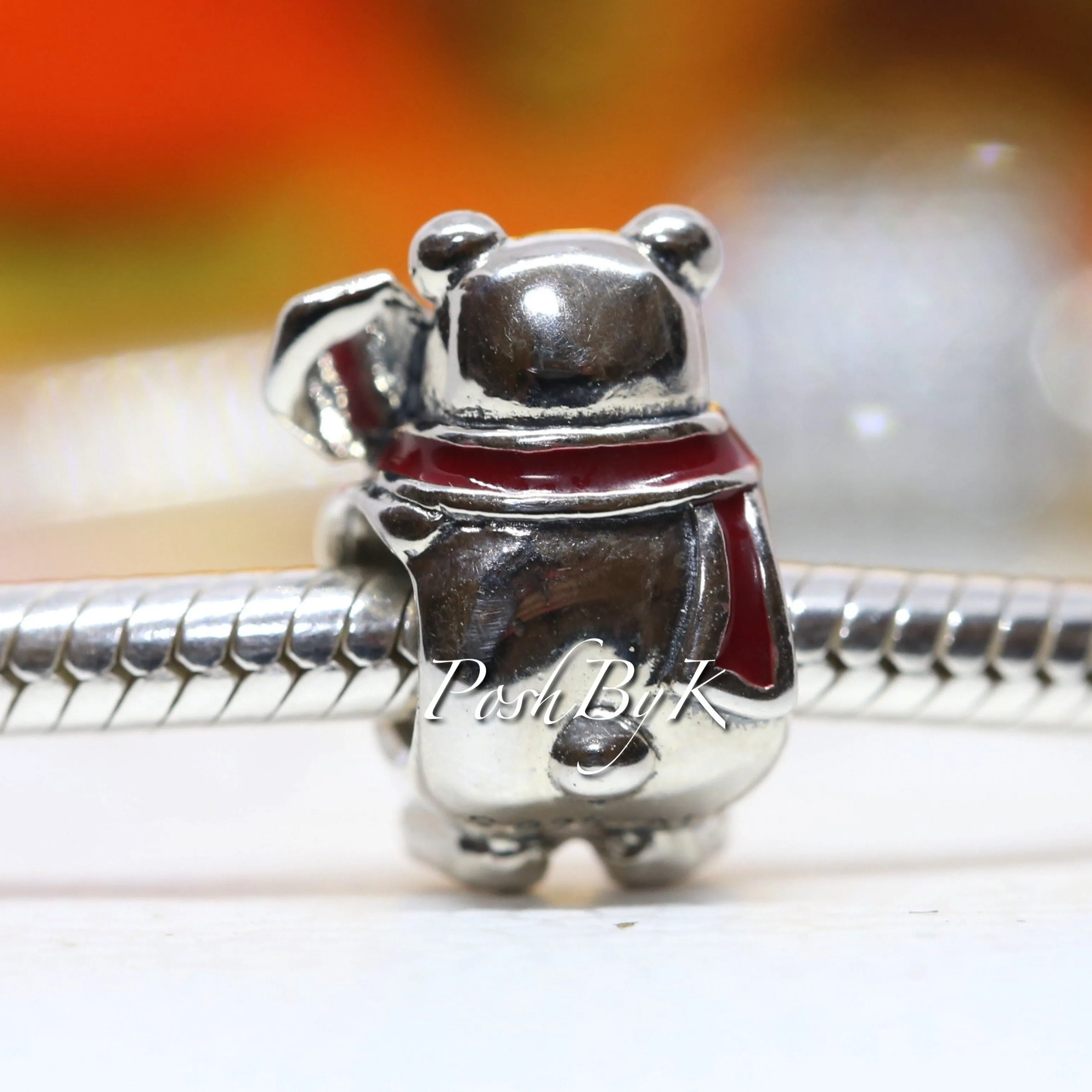 Christmas Polar Bear Charm 796466EN39