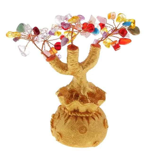 Citrine Bonsai Money Lucky Tree