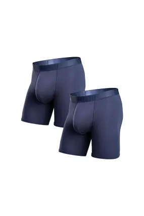 CLASSICS BOXER BRIEF 2 PACK Navy/Navy