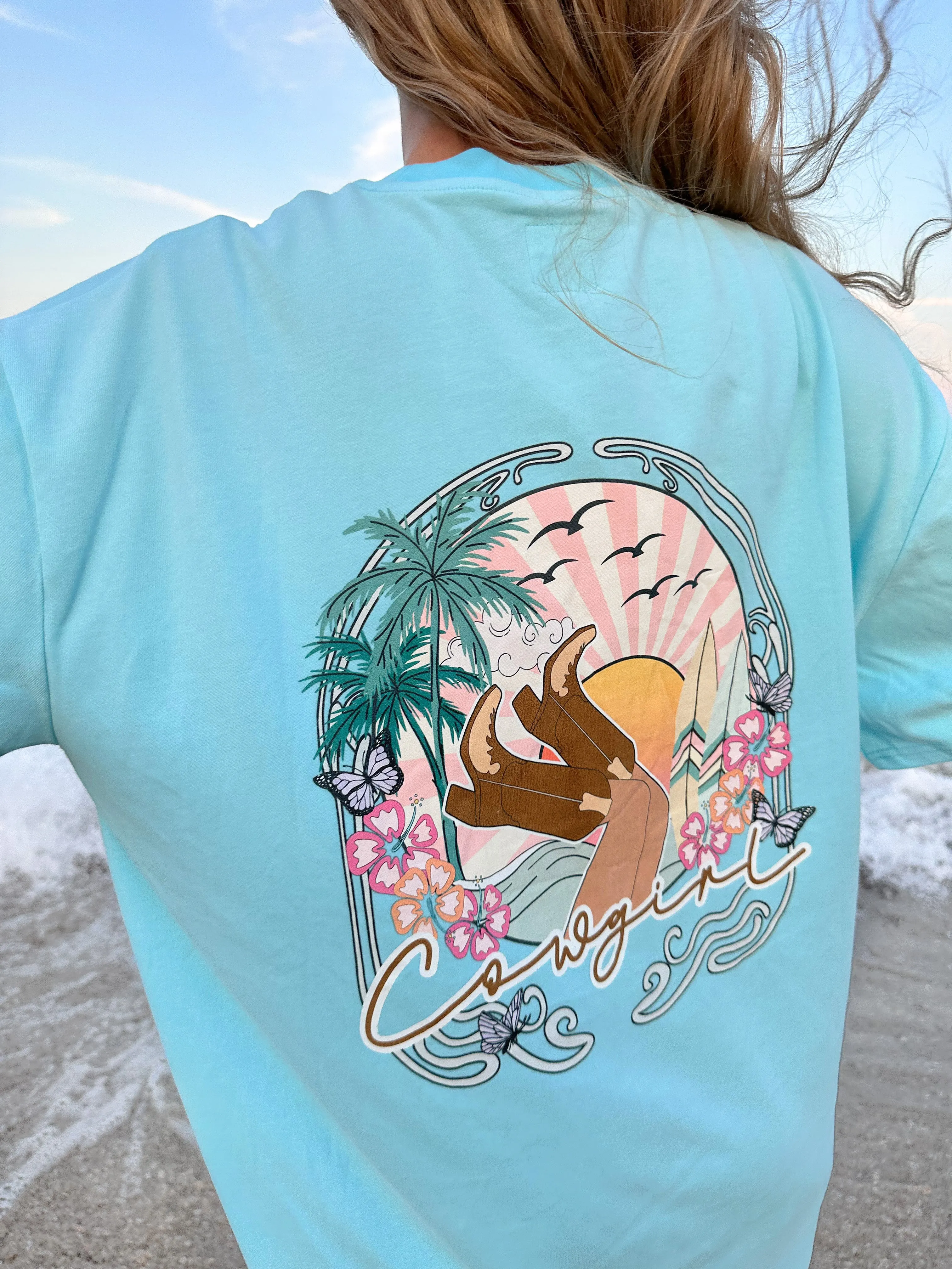 COASTAL COWGIRL TEE