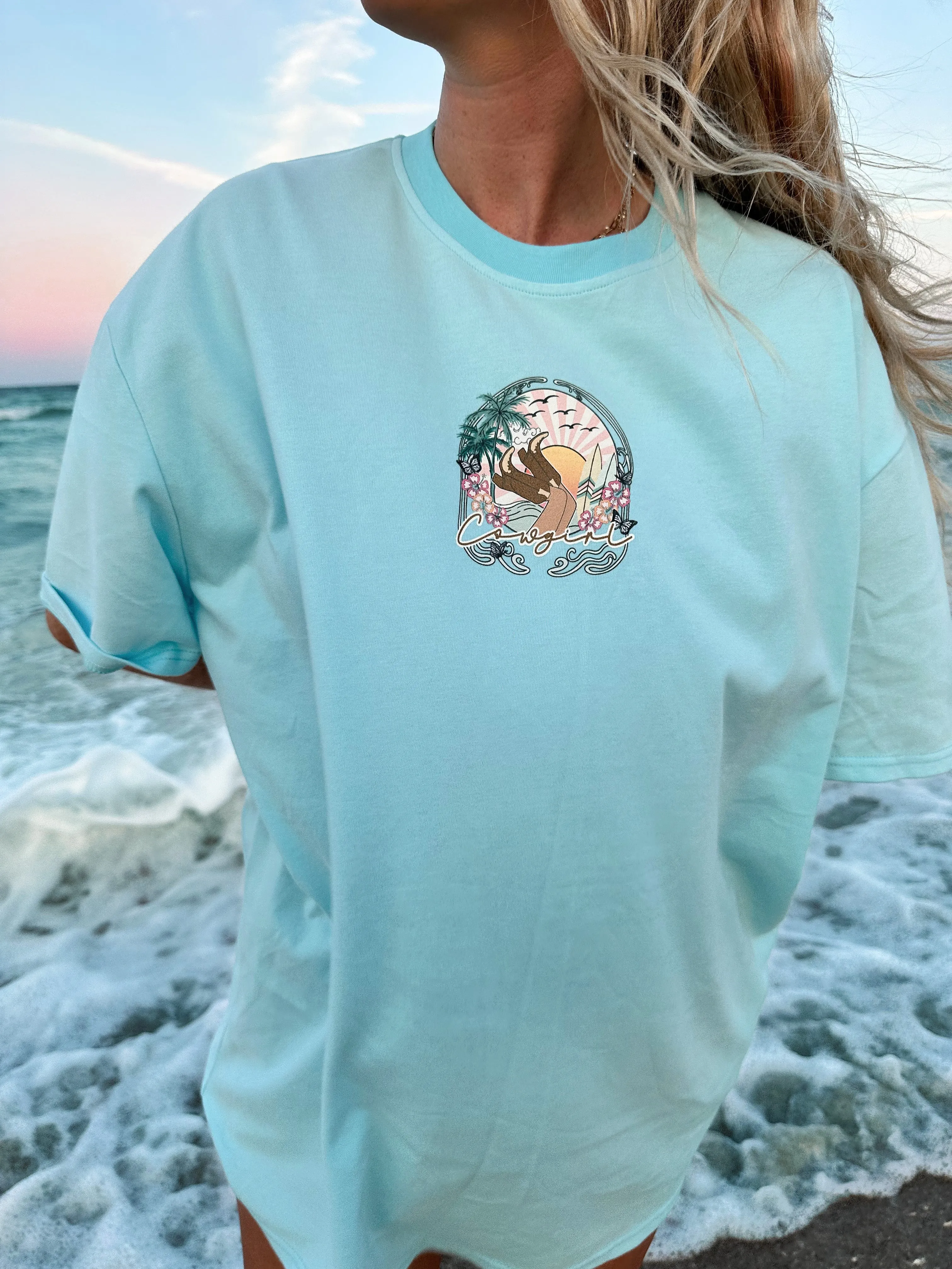 COASTAL COWGIRL TEE