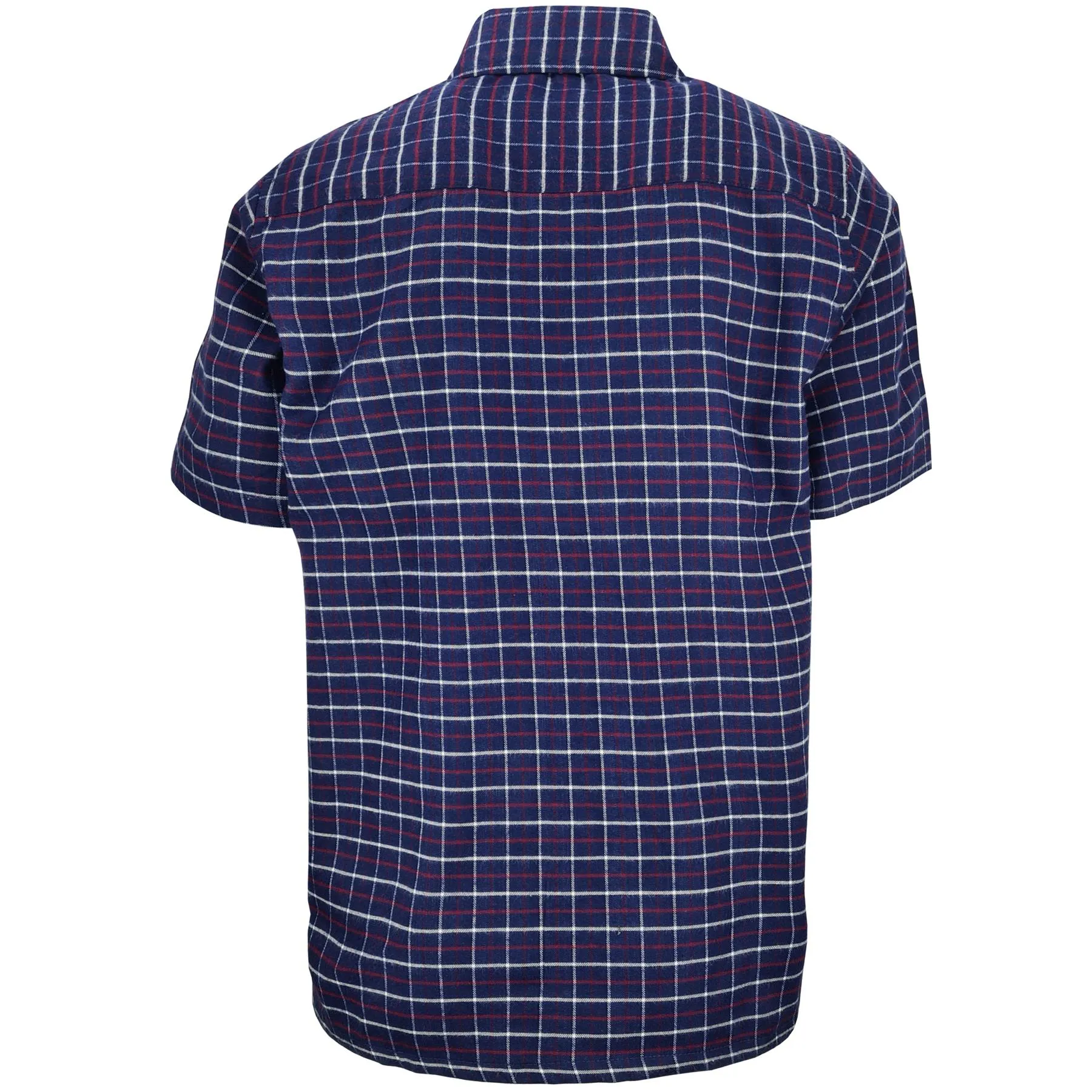 Country Classics Mens Short Sleeve Check Shirt - Fontwell Navy