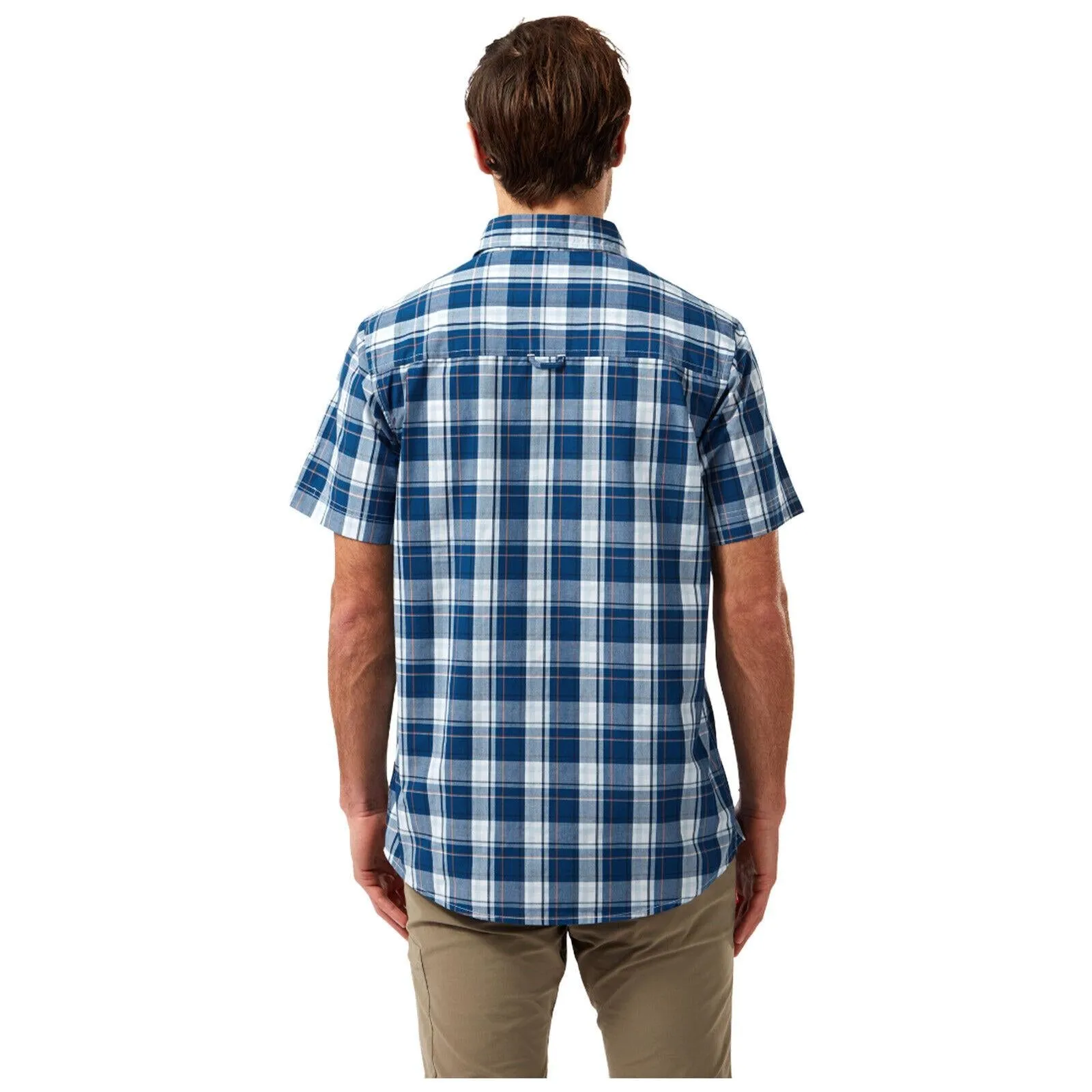 Craghoppers Mens Vernon Summer Check Short Sleeve Shirt