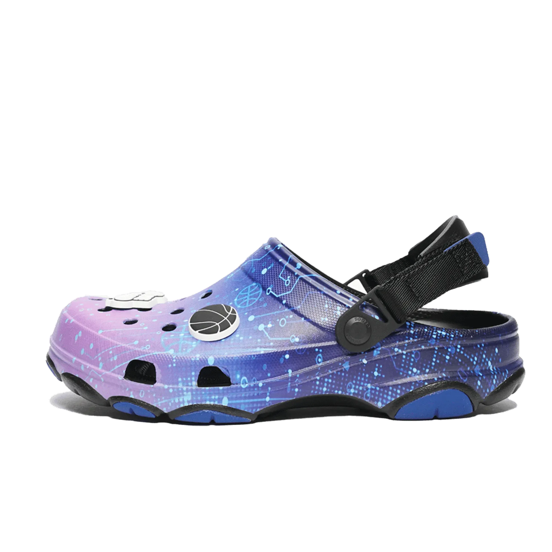 Crocs Classic All-Terrain Clog Space Jam Black Purple