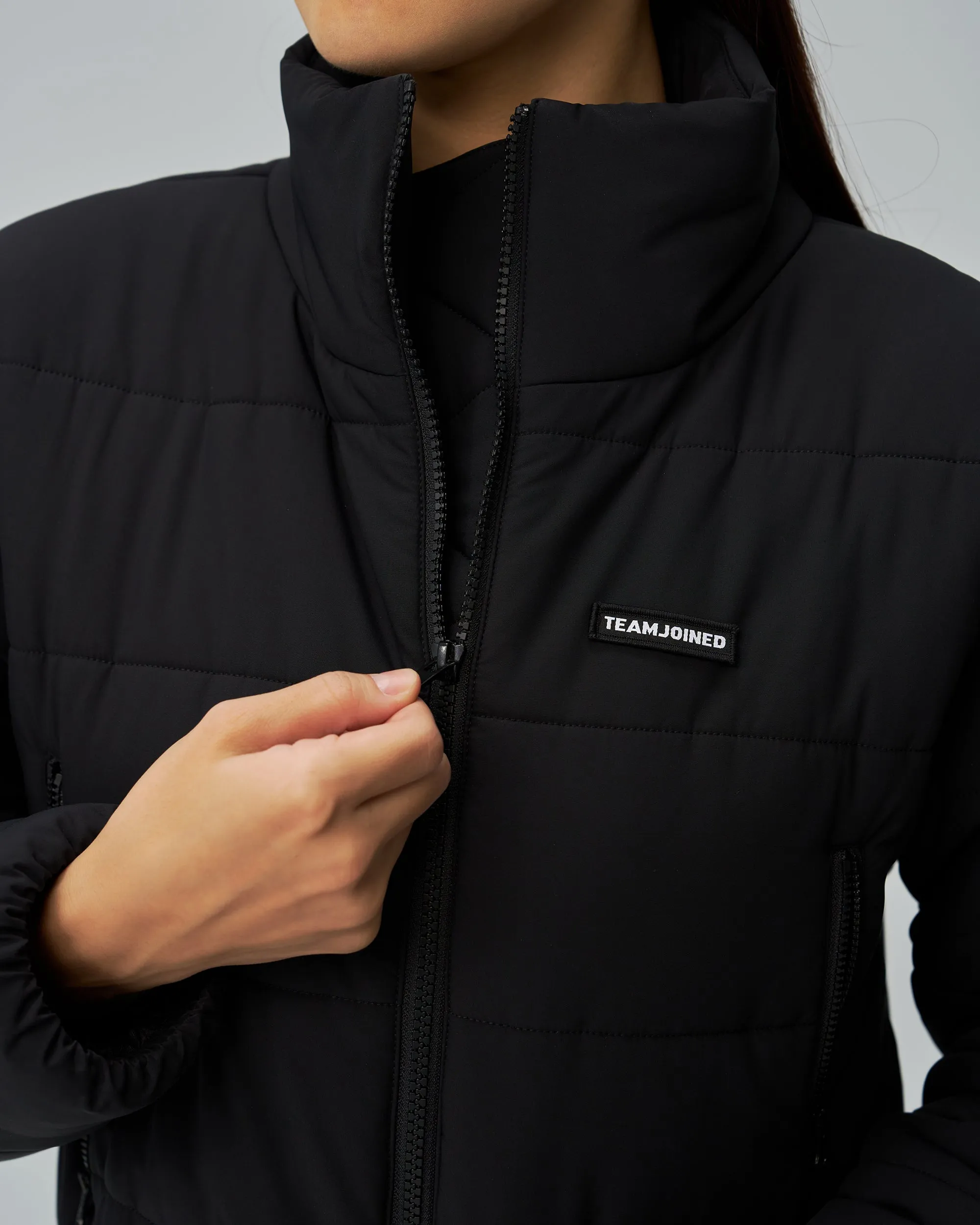 Cropped Tech Padded Jacket