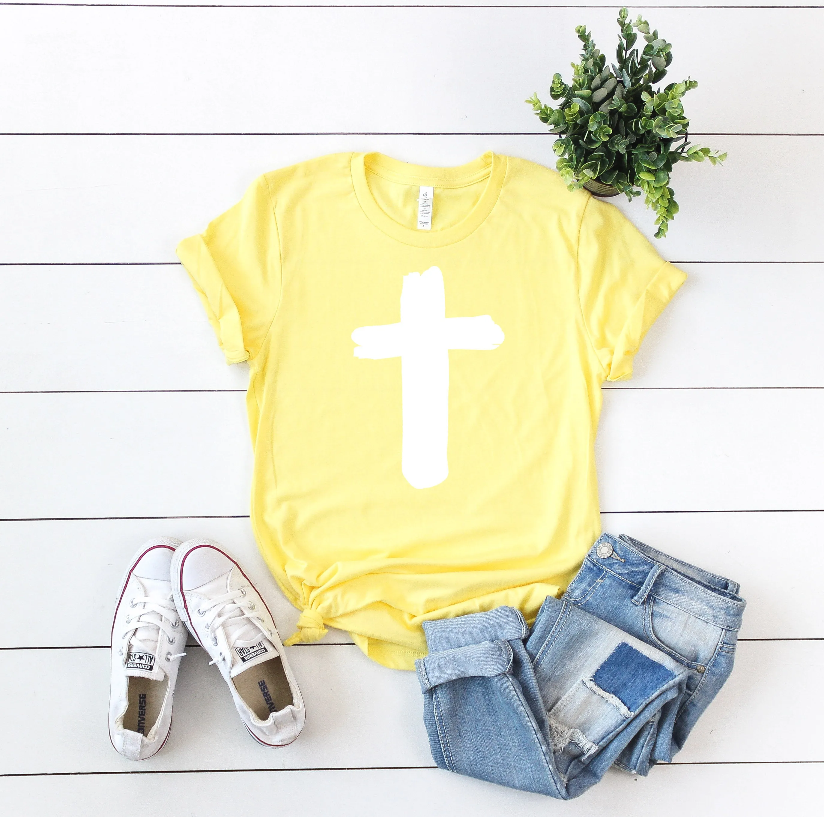 Cross tshirt - Womens Christian shirt - Womens Easter shirt - Womens cross shirt - Cross tee - Womens Christian tee - Easter shirt