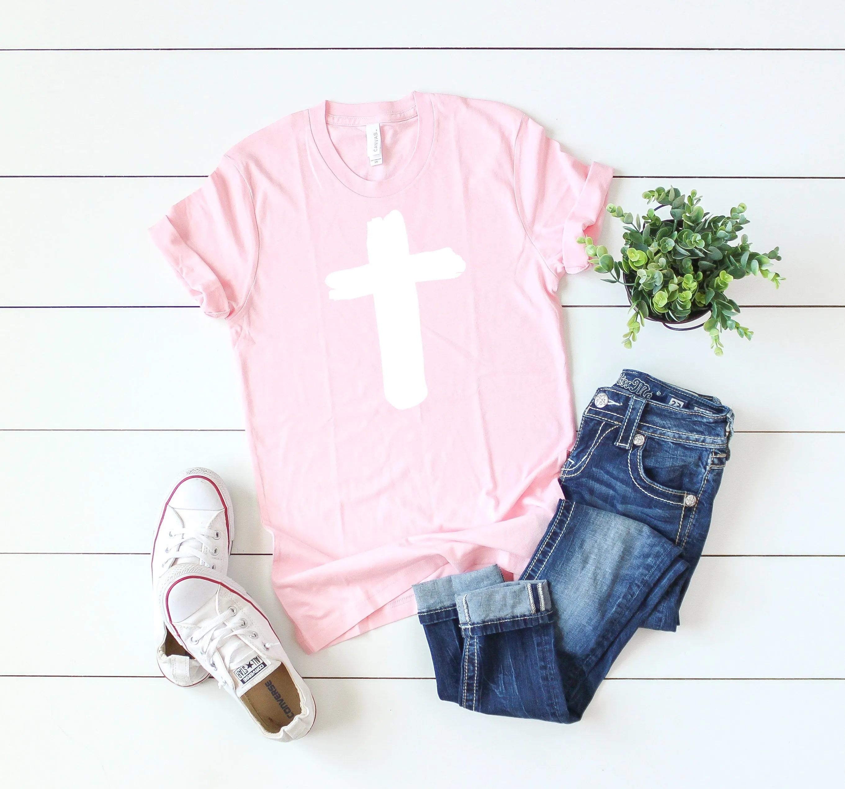 Cross tshirt - Womens Christian shirt - Womens Easter shirt - Womens cross shirt - Cross tee - Womens Christian tee - Easter shirt