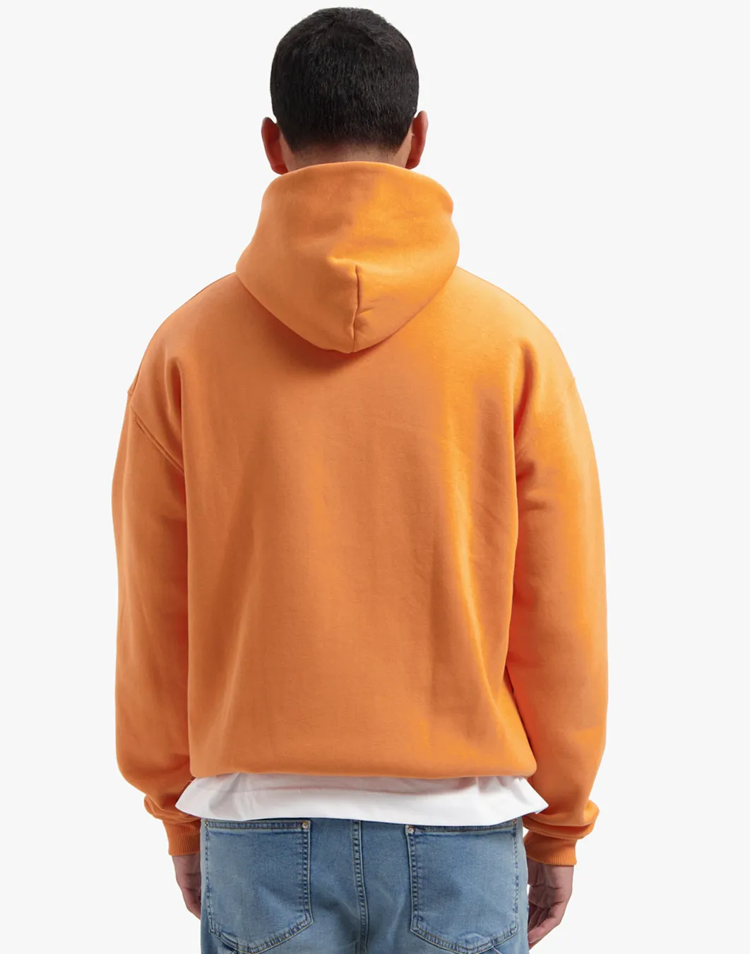 CROYEZ ATELIER ZIP HOODIE - ORANGE/BLACK